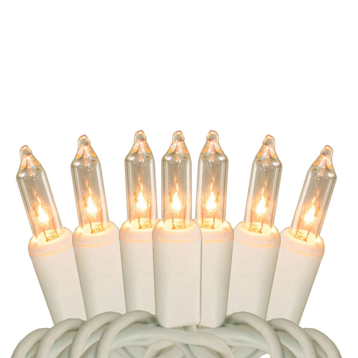 100 Light Mini Bulb Christmas Lights - Lee Display