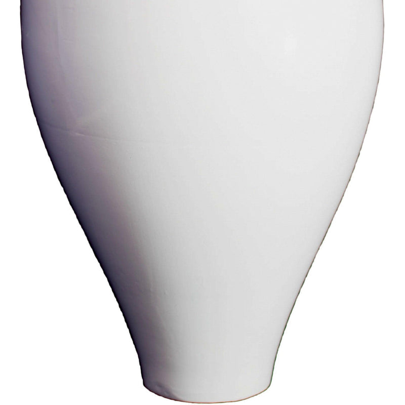 Lee Display's brand new 22in Amphora Ceramic Vase comes in a high gloss white finish on sale at leedisplay.com
