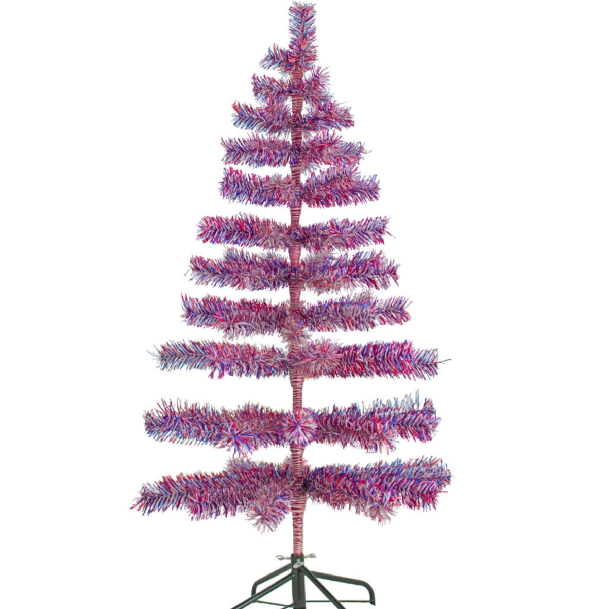 4th Of July Firework Tinsel Trees - Lee Display