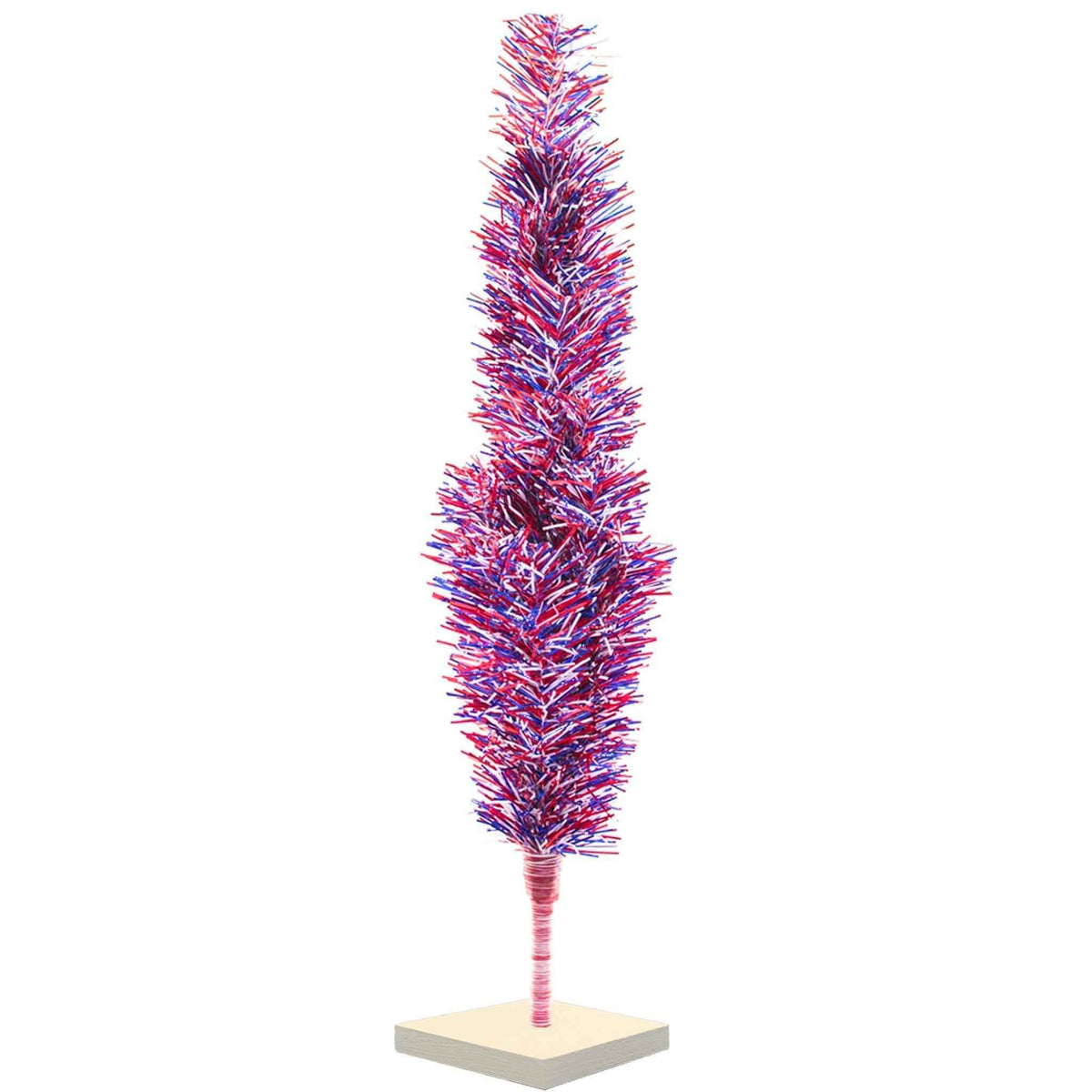 4th Of July Firework Tinsel Trees - Lee Display