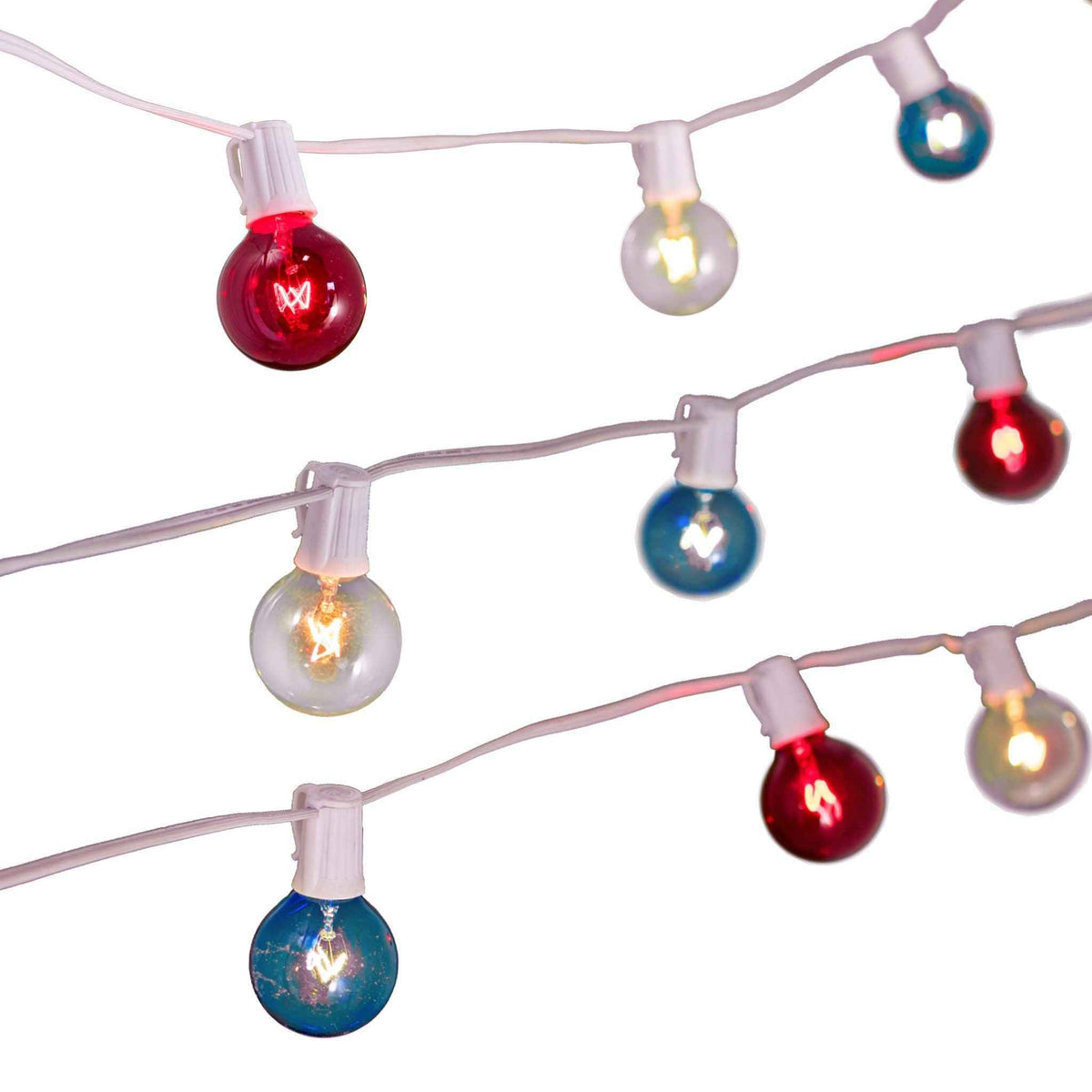 4th Of July G50 Light Bulbs - Lee Display