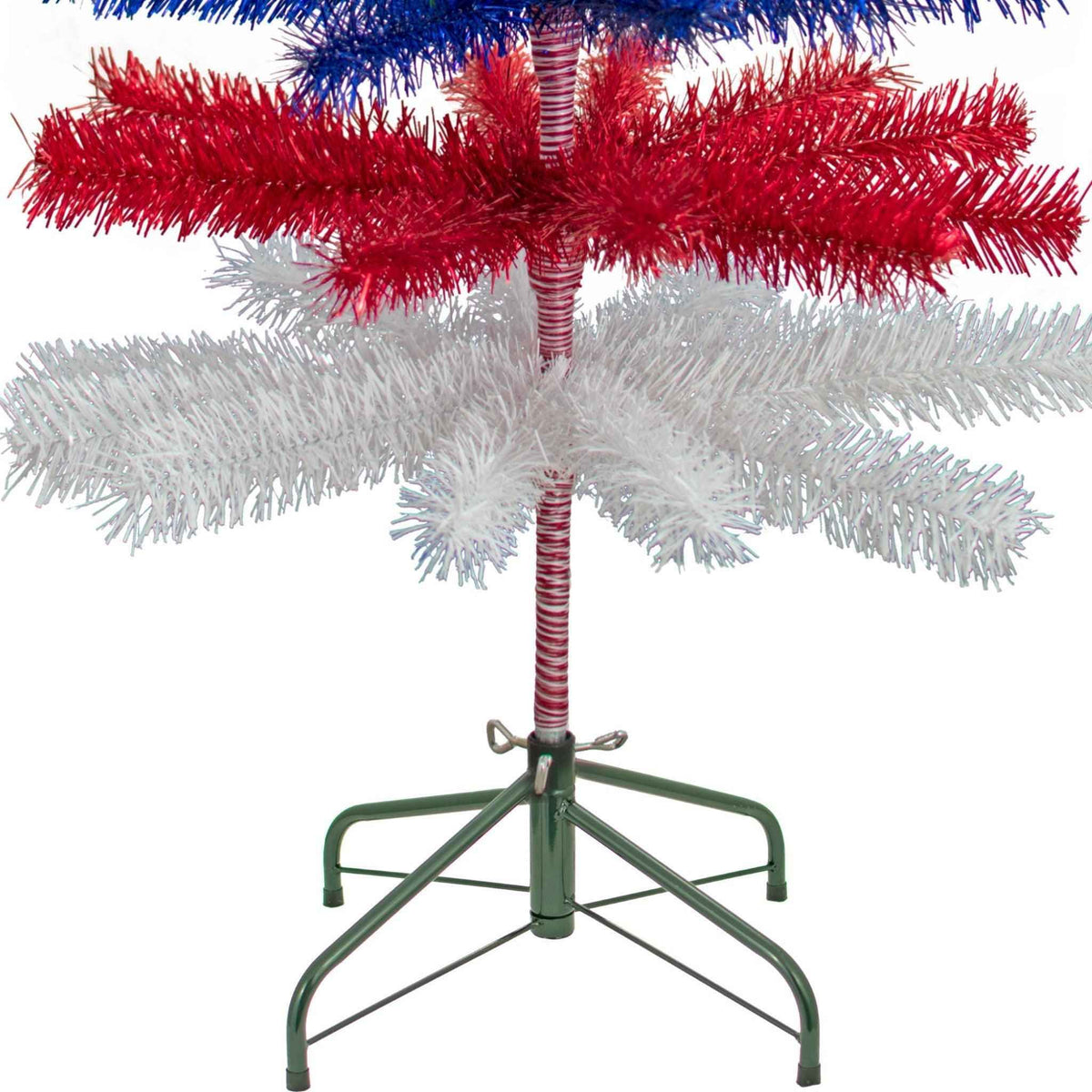 4th Of July Layered Tinsel Trees - Lee Display