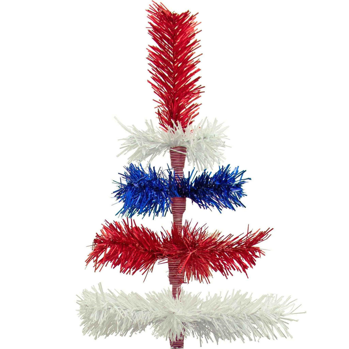 4th Of July Layered Tinsel Trees - Lee Display