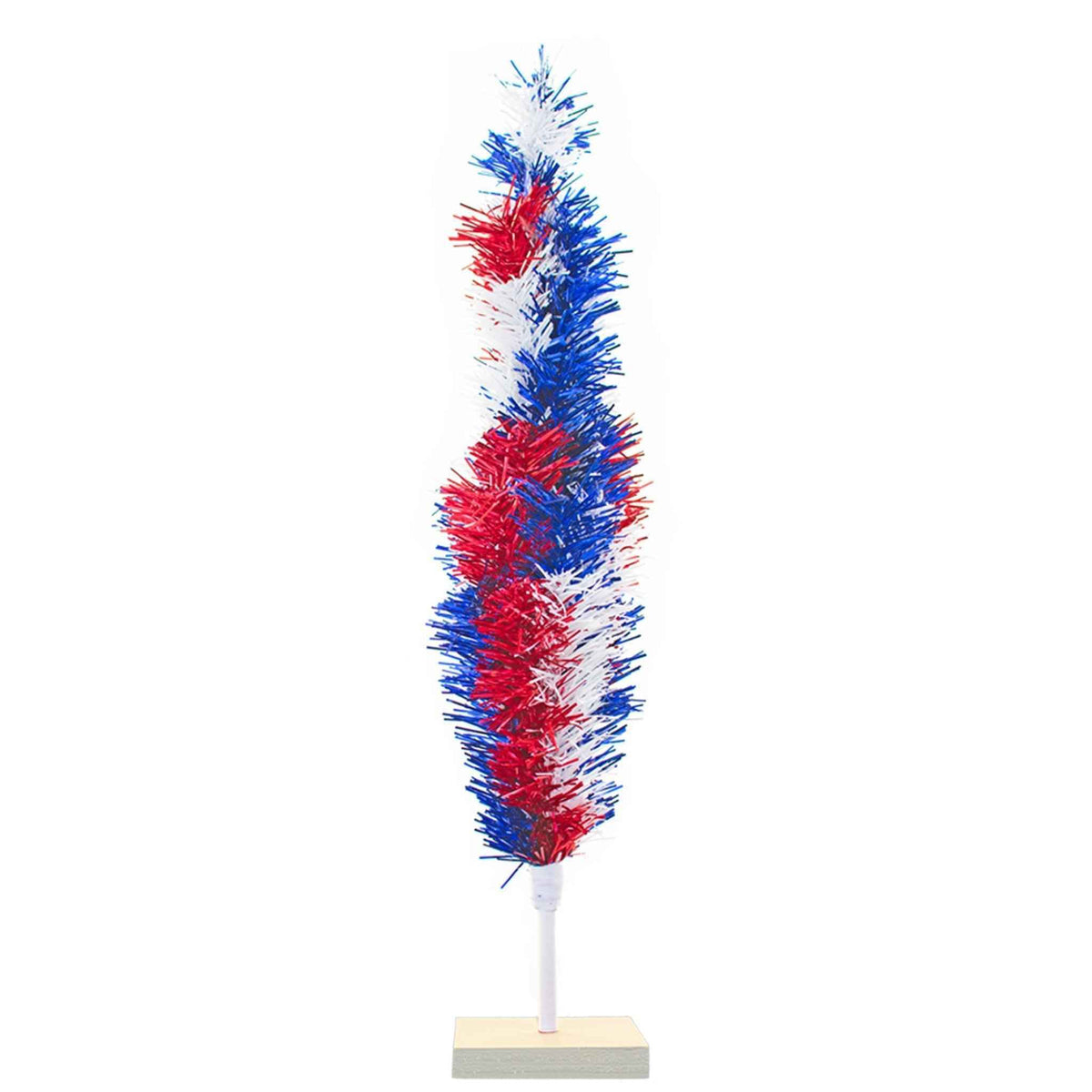 4th Of July Mixed Tinsel Trees - Lee Display