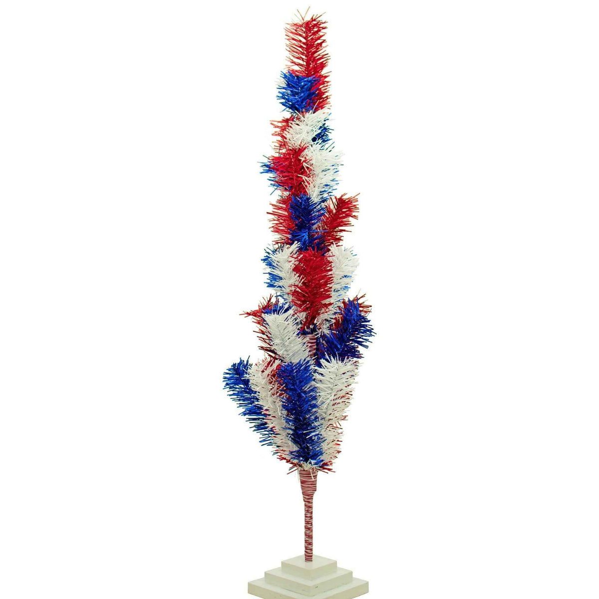 4th Of July Mixed Tinsel Trees - Lee Display