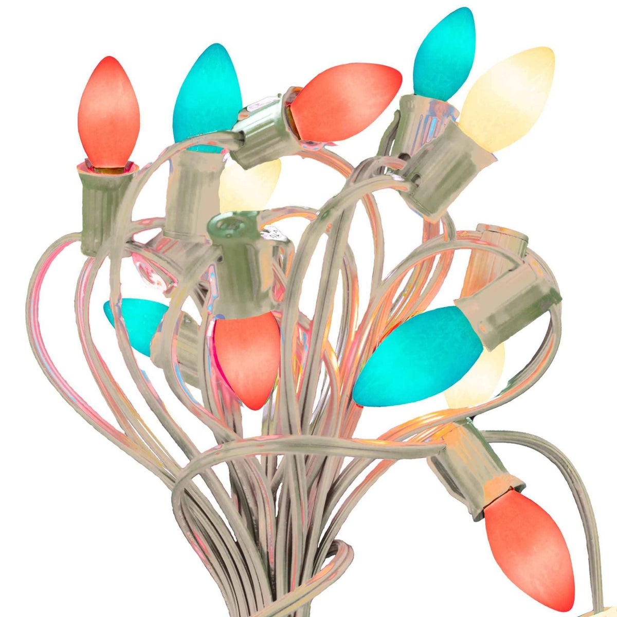 4th of July Patio String Lights - Lee Display
