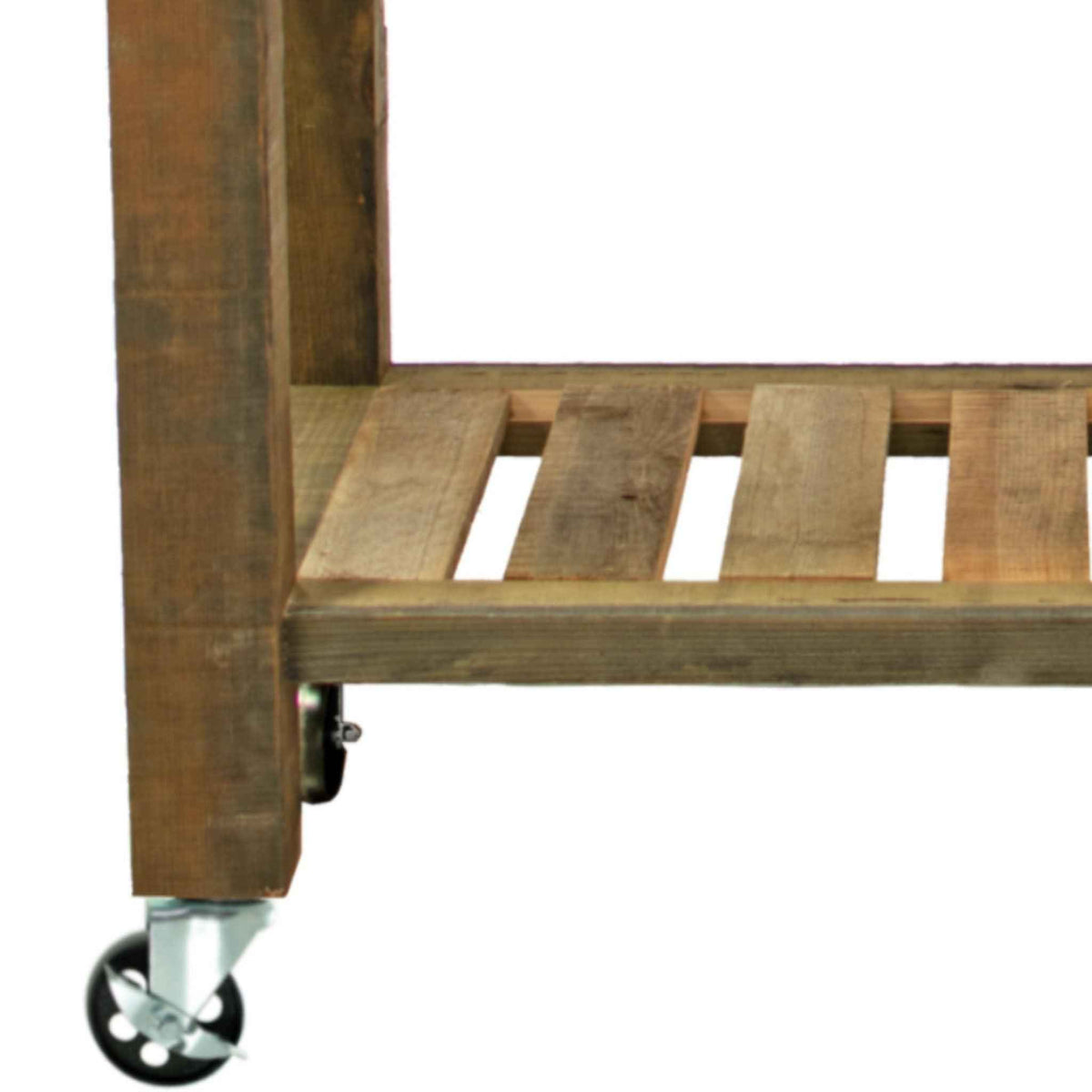 5in Galvanized Casters - Swivel with Brakes - Lee Display