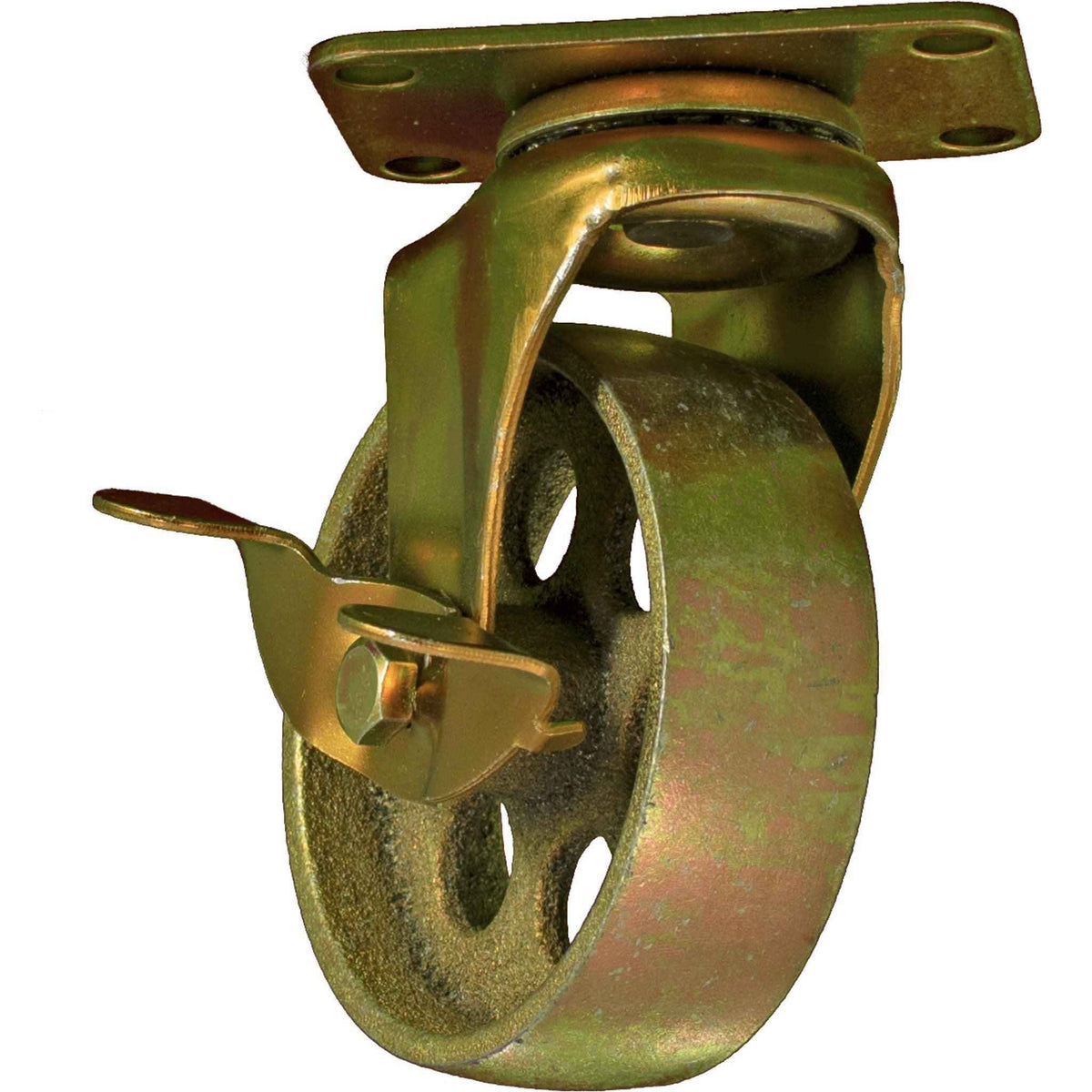 5in Gold Casters - Swivel with Brakes - Lee Display