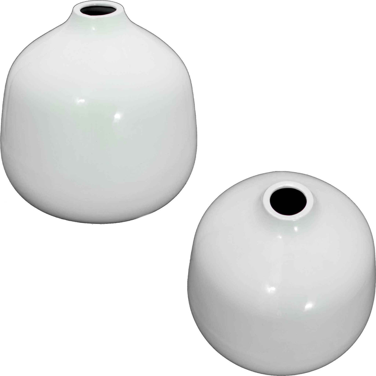 8in Bell Krater Ceramic Vase - Lee Display