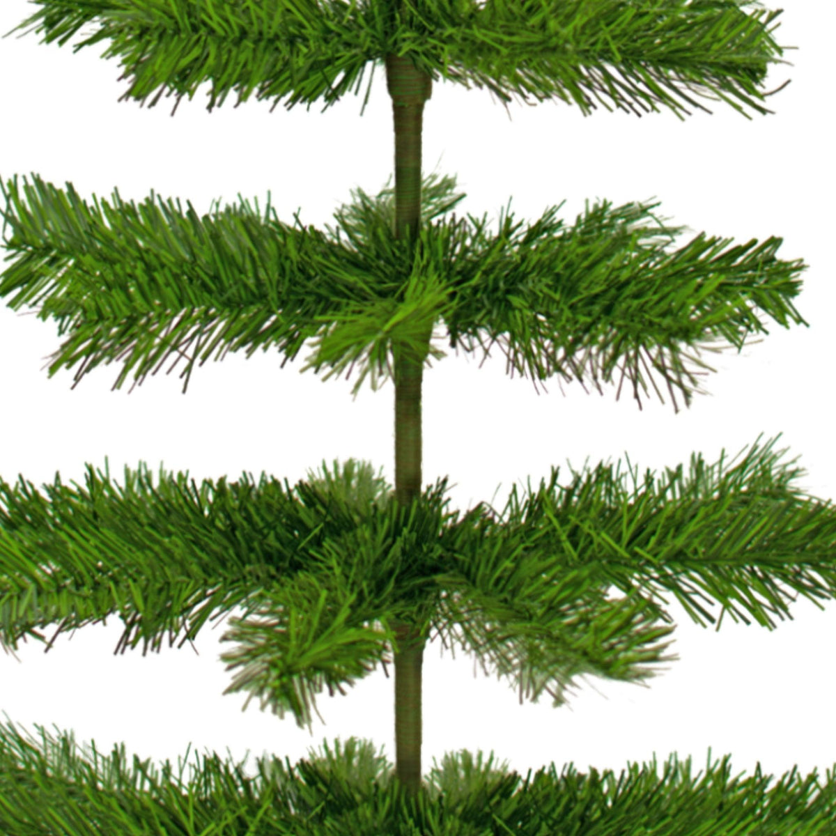 Middle branches.  Lee Display's 48in Tall Alpine Green Tinsel Christmas Tree on sale at leedisplay.com