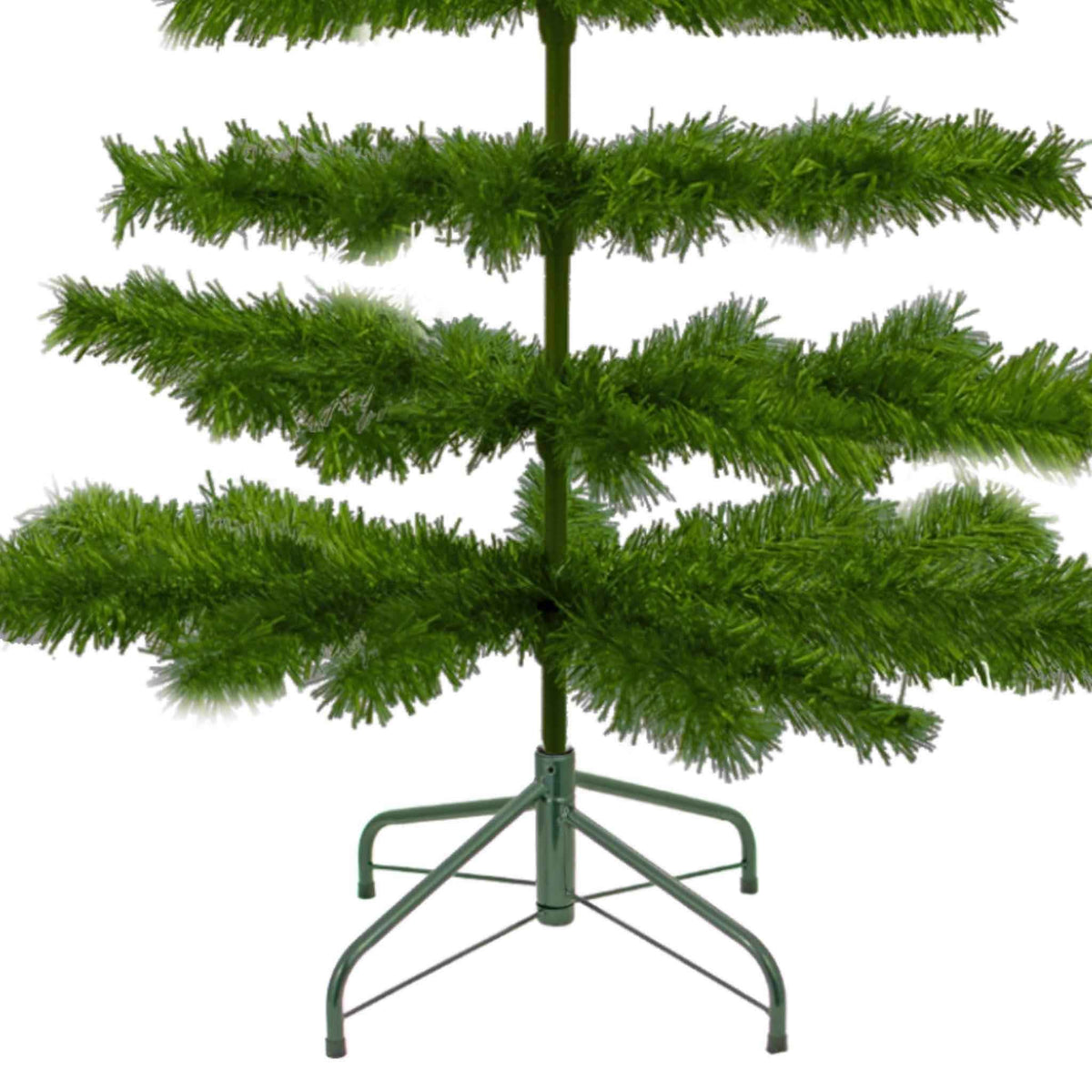 Alpine Green Tinsel Christmas Tree - Lee Display