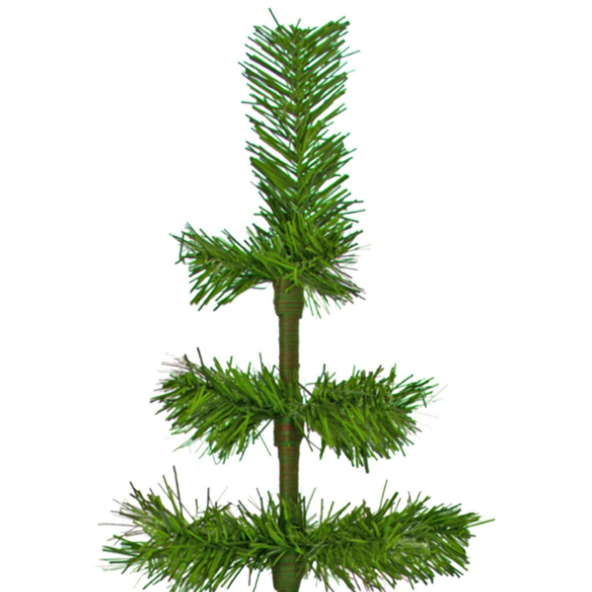Alpine Green Tinsel Christmas Tree - Lee Display