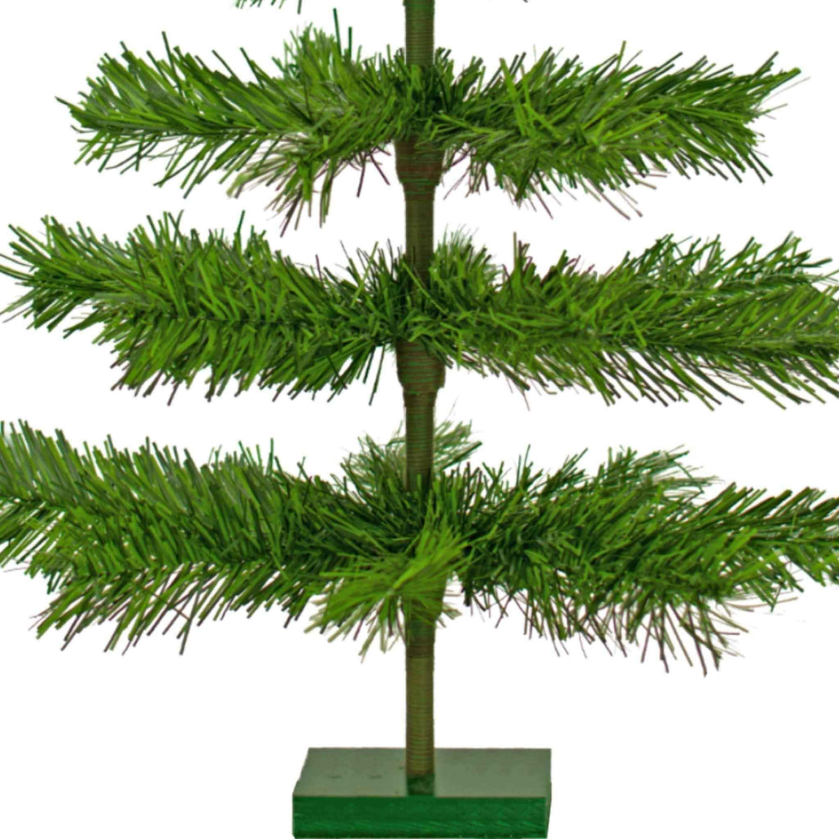 Alpine Green Tinsel Christmas Tree - Lee Display