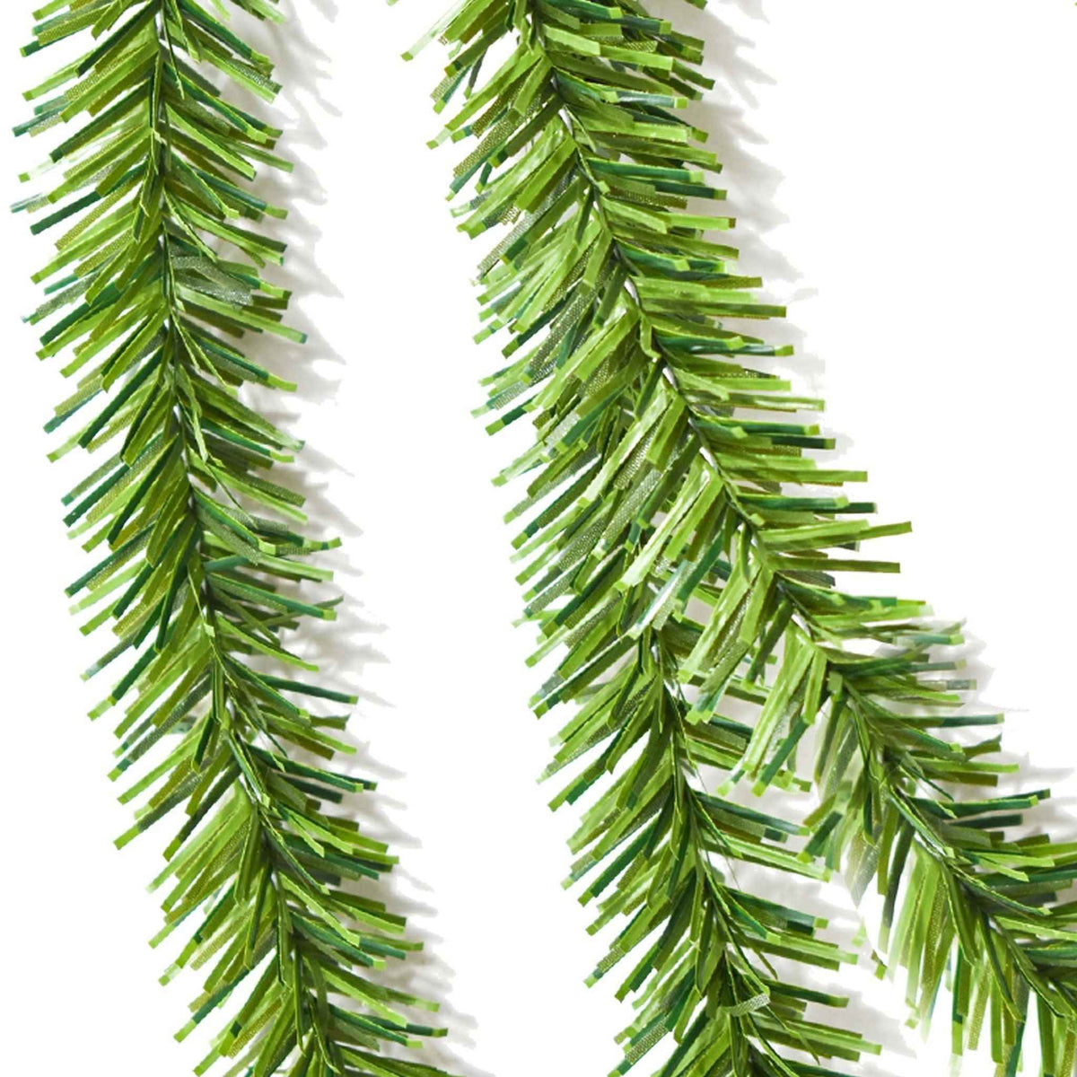 Alpine Green Tinsel Garland - Lee Display