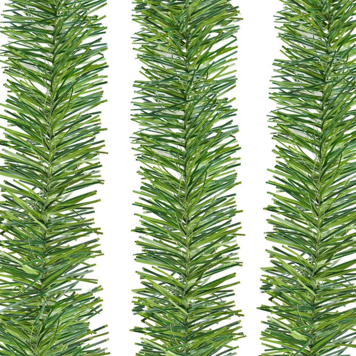 Alpine Green Tinsel Garland - Lee Display