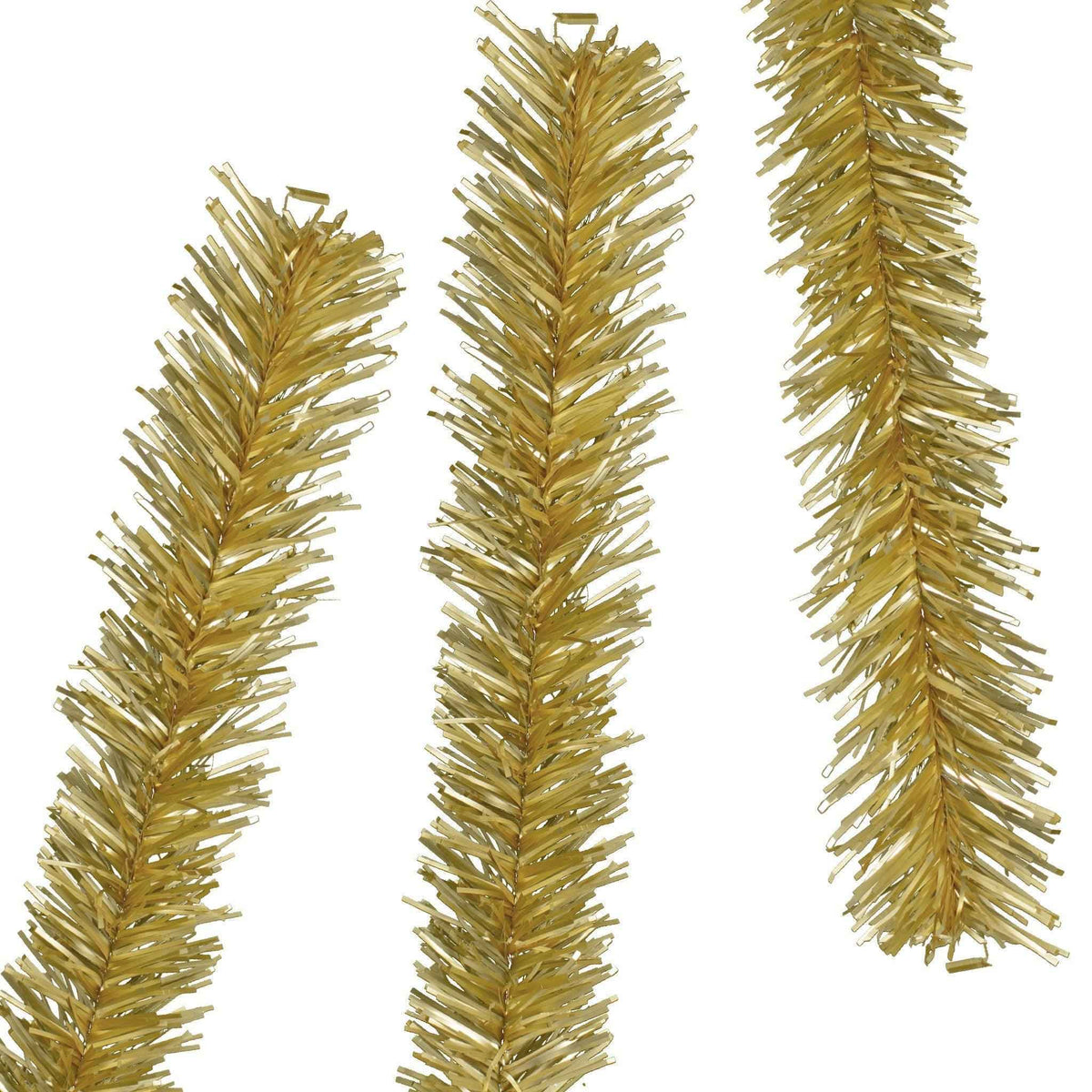 Antique Gold Tinsel Garland - Lee Display
