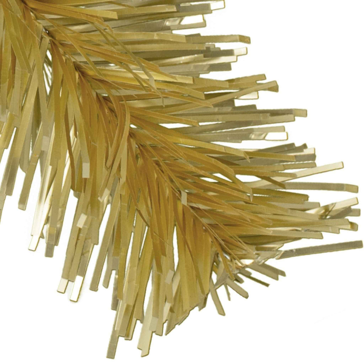 Antique Gold Tinsel Garland - Lee Display