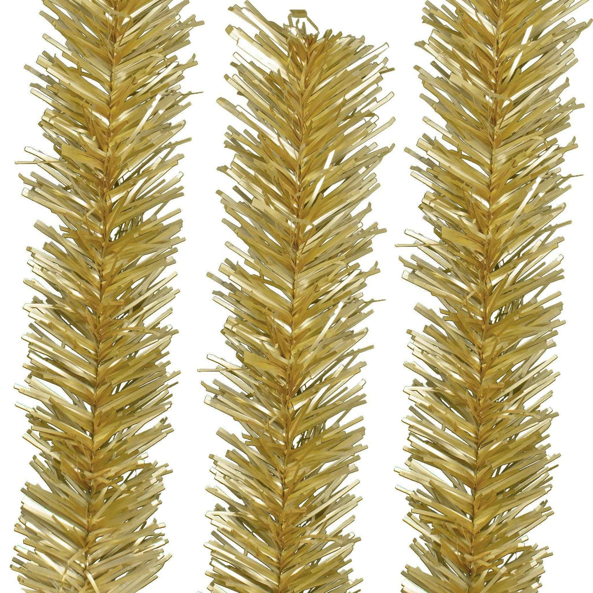Antique Gold Tinsel Garland - Lee Display