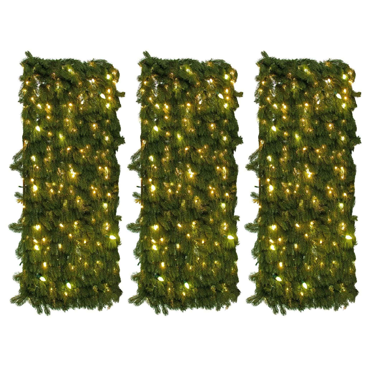 Artificial Greenery Wall Panels with LED Lights - Lee Display