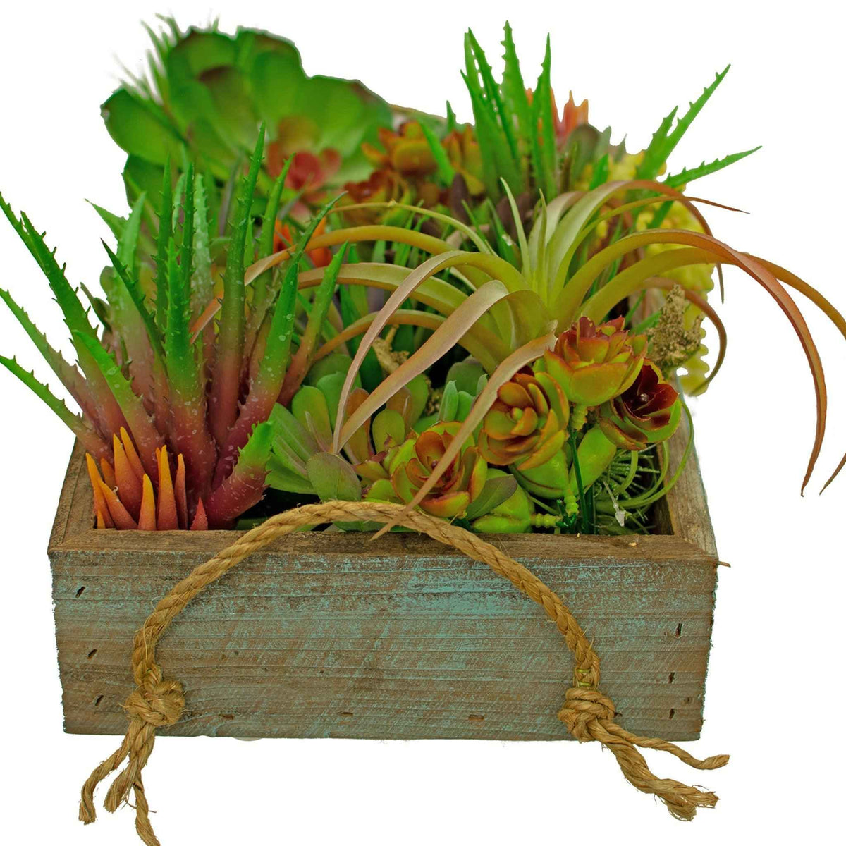 Artificial Succulent Planter Box - Lee Display