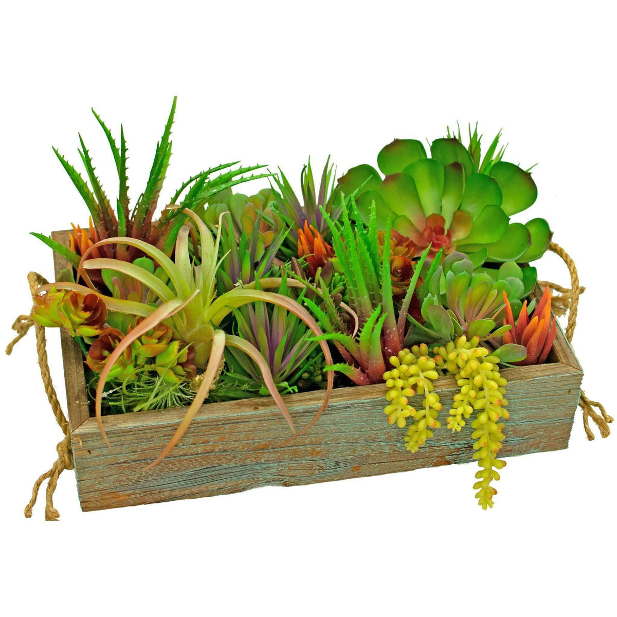 Artificial Succulent Planter Box - Lee Display