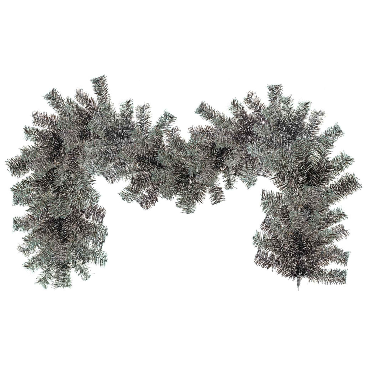 Black & Silver Christmas Garland - Lee Display