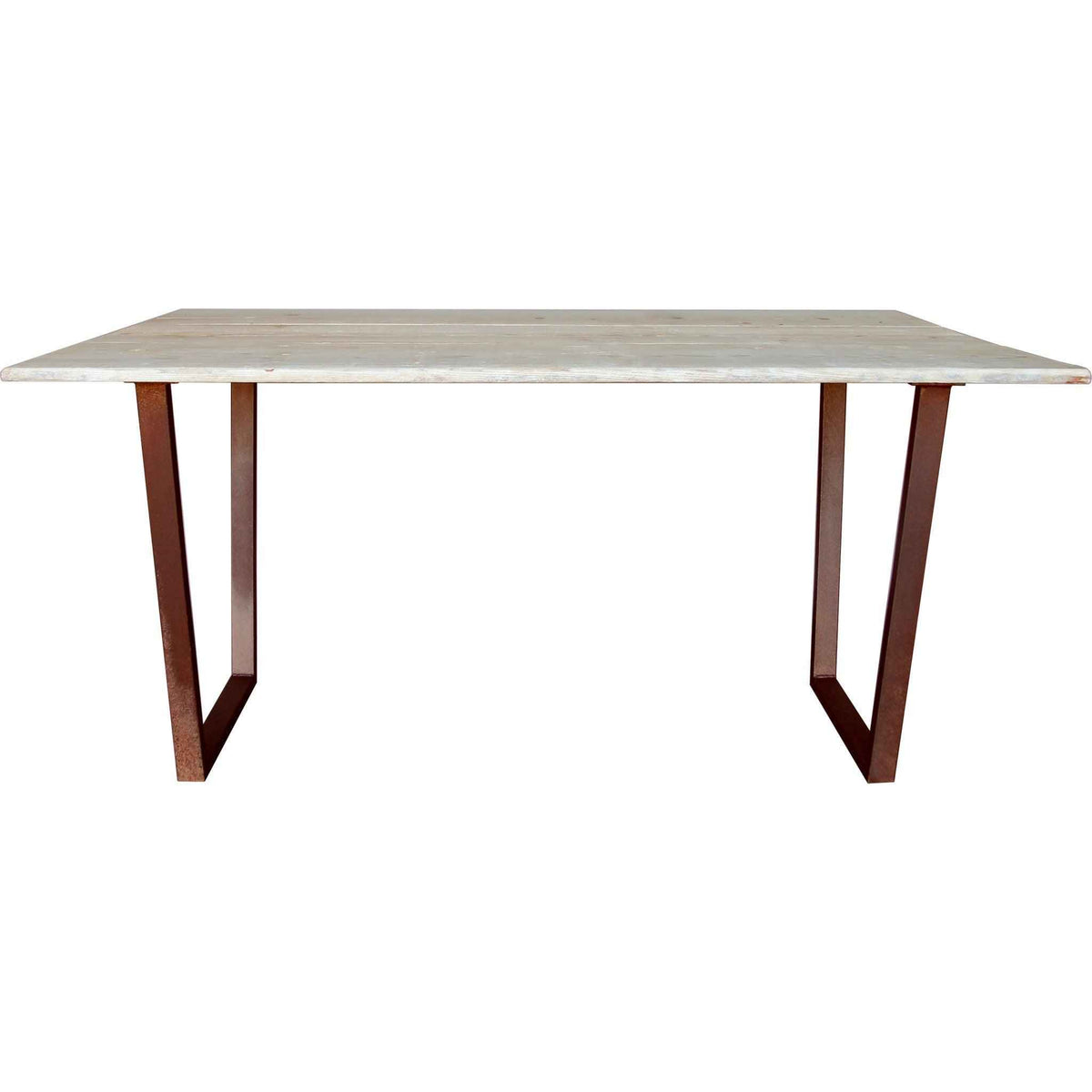 Bleached Redwood Dining Table - Lee Display