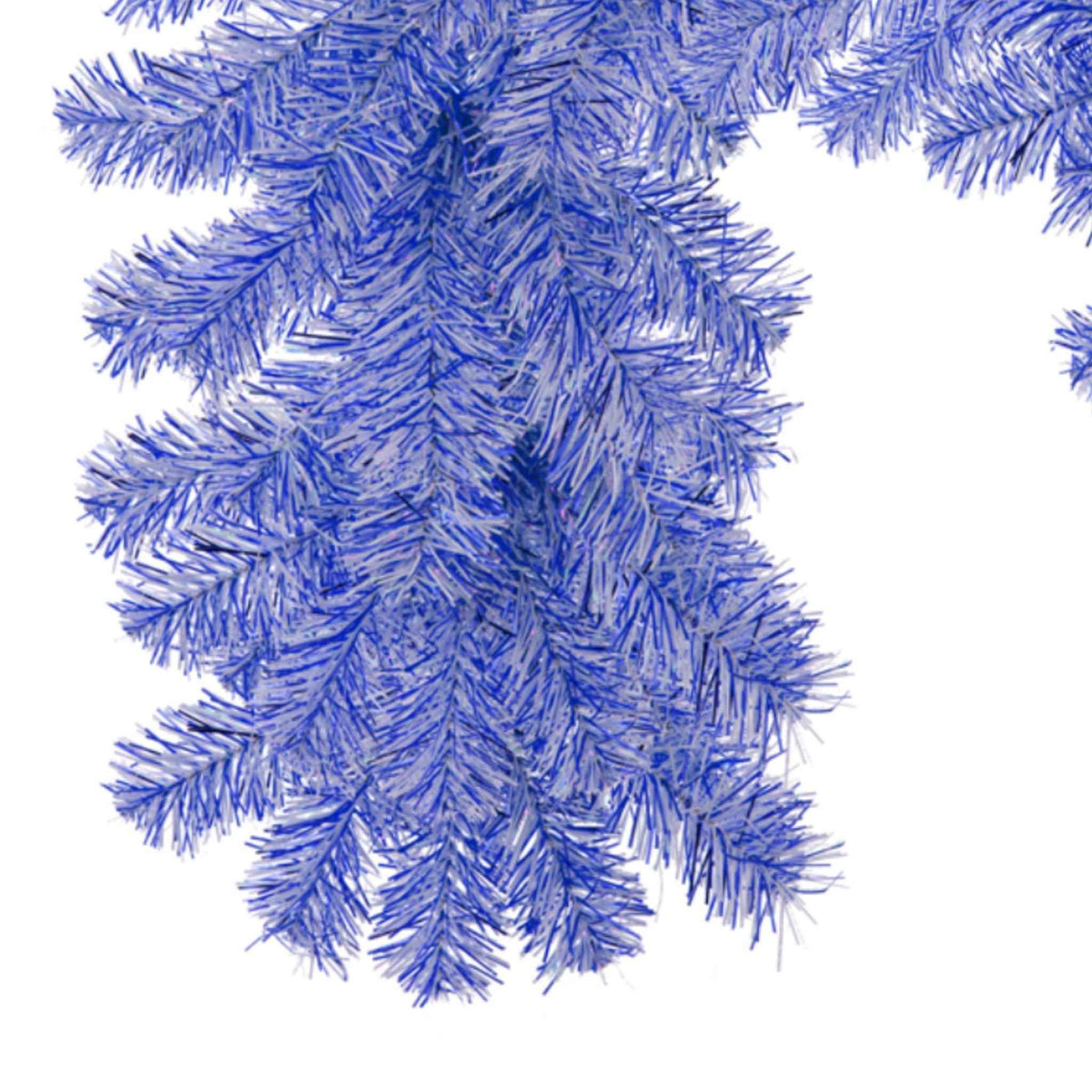 Blue and White Christmas Garland - Lee Display