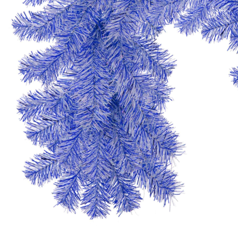 Blue and White Christmas Garland - Lee Display