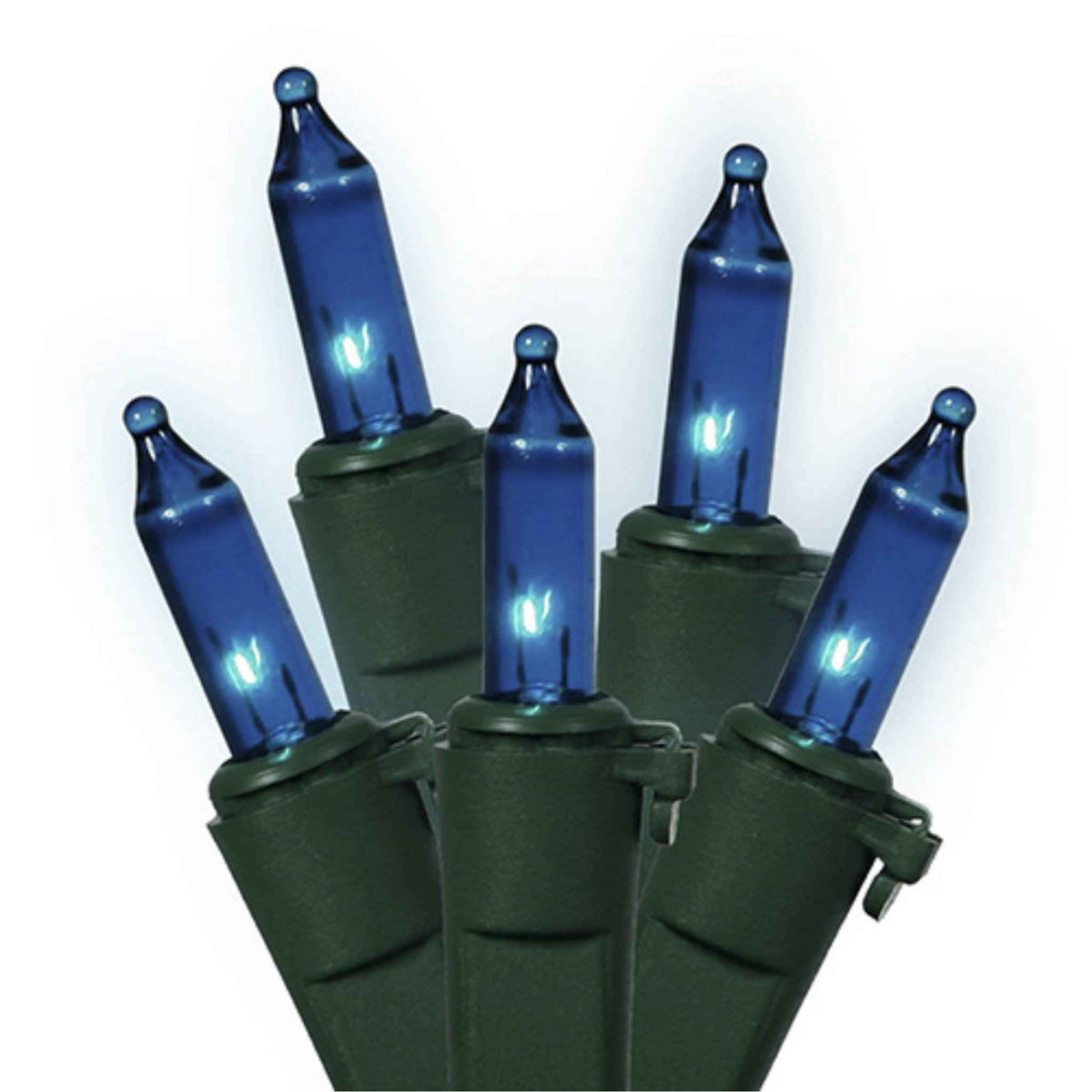 Blue Christmas Lights - Lee Display
