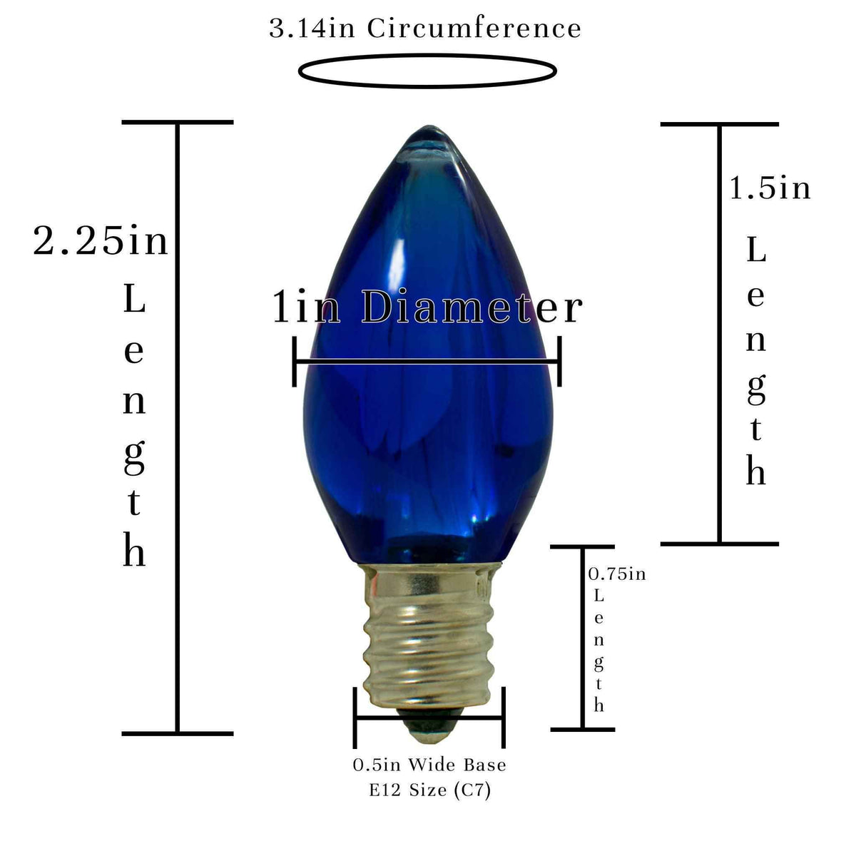 Blue LED Light Bulbs - Lee Display
