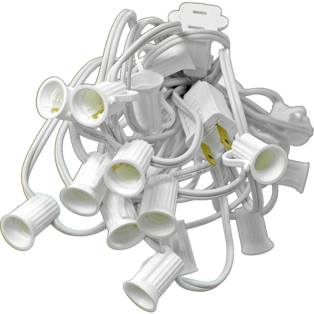 C7 C9 Outdoor Patio String Lighting Cords - Lee Display