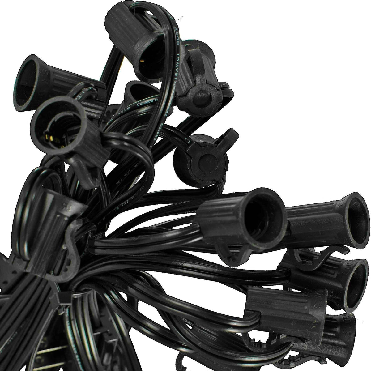 C7 C9 Outdoor Patio String Lighting Cords - Lee Display