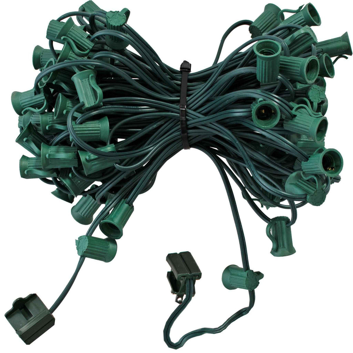 C7 Outdoor Patio String Lighting Cord - 9in Spacing - Lee Display