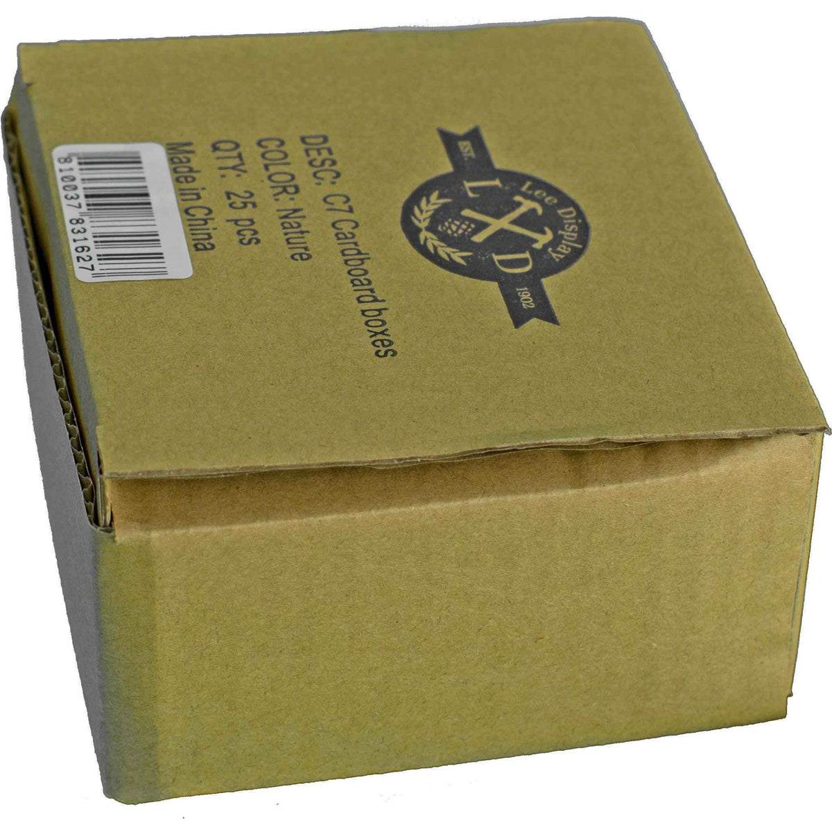 Cardboard Boxes for C-7 Bulbs - Lee Display
