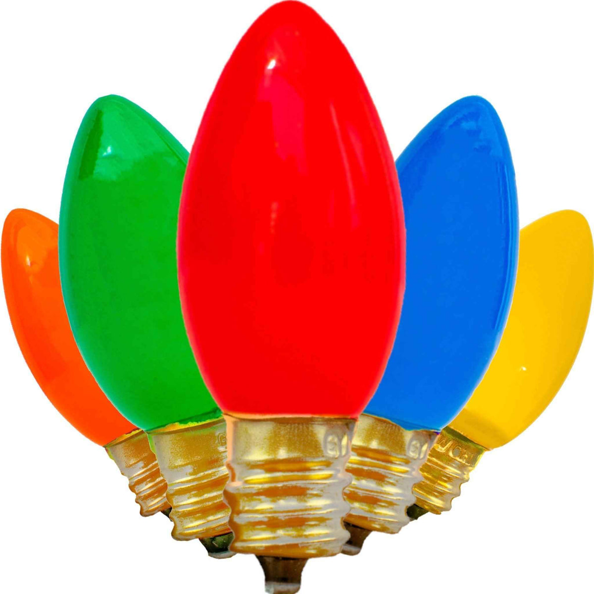 Ceramic Multi-Color Light Bulbs - Lee Display