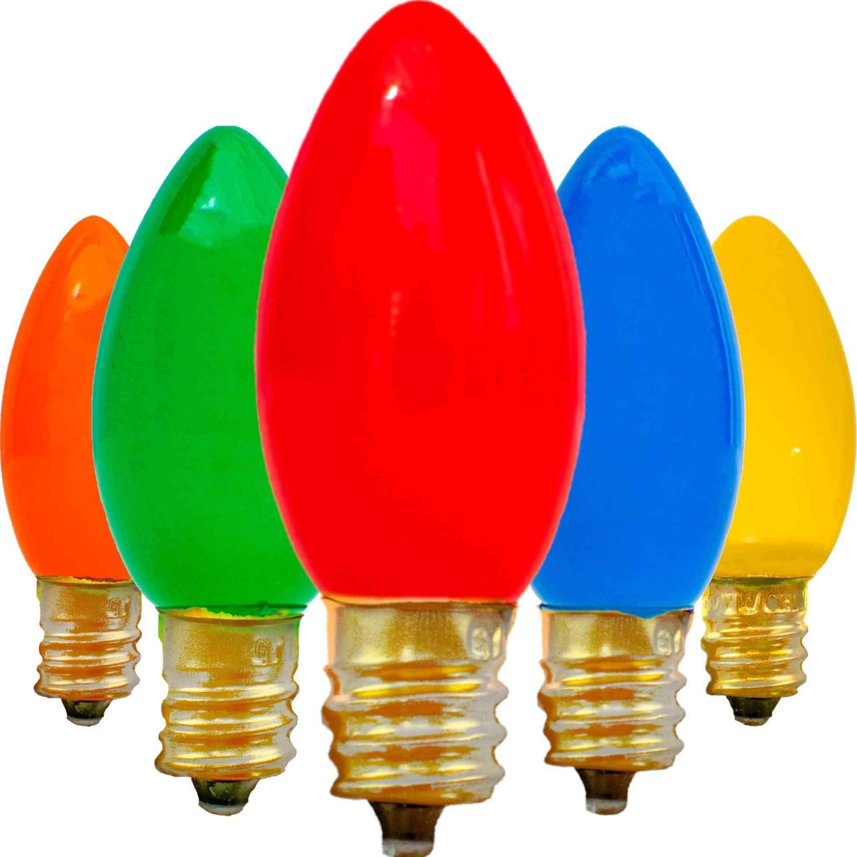 Ceramic Multi-Color Light Bulbs - Lee Display