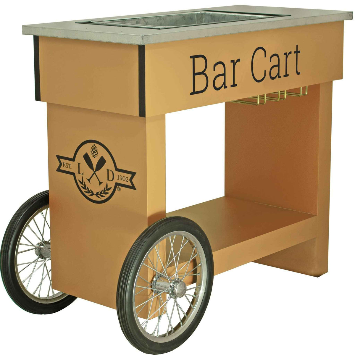 Champagne & Wine Bar Cart - Lee Display