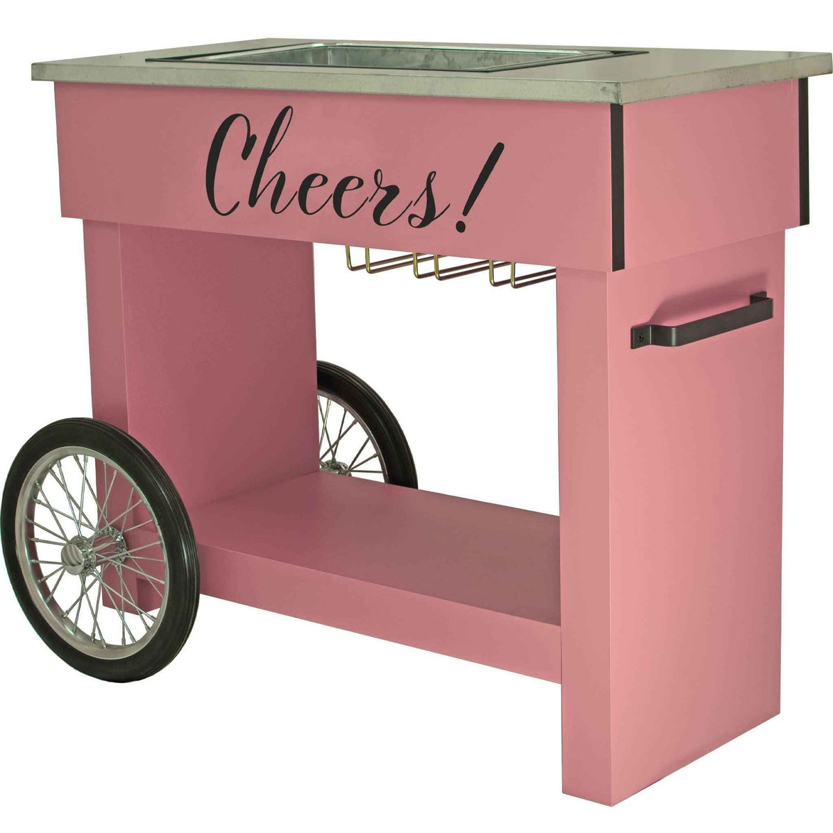 Champagne & Wine Bar Cart - Lee Display