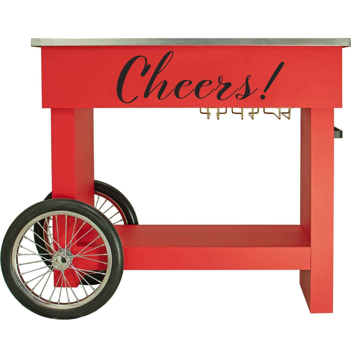 Champagne & Wine Bar Cart - Lee Display