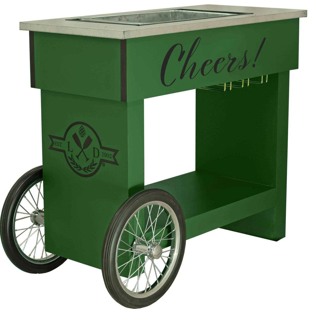 Champagne & Wine Bar Cart - Lee Display