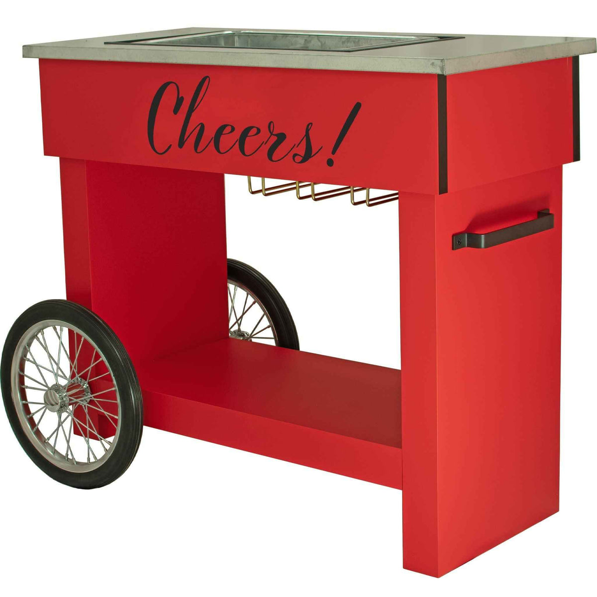 Champagne & Wine Bar Cart - Lee Display