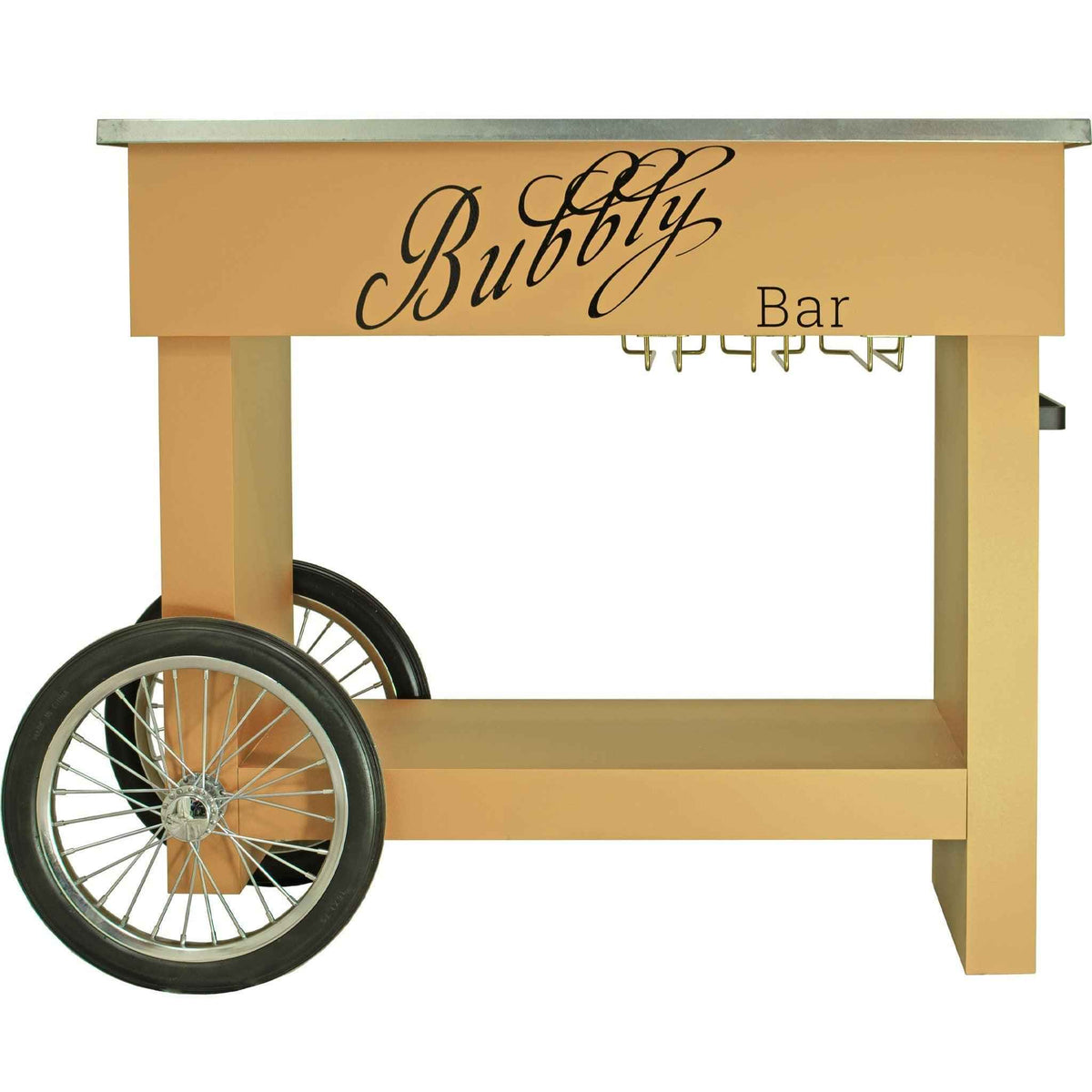 Champagne & Wine Bar Cart - Lee Display