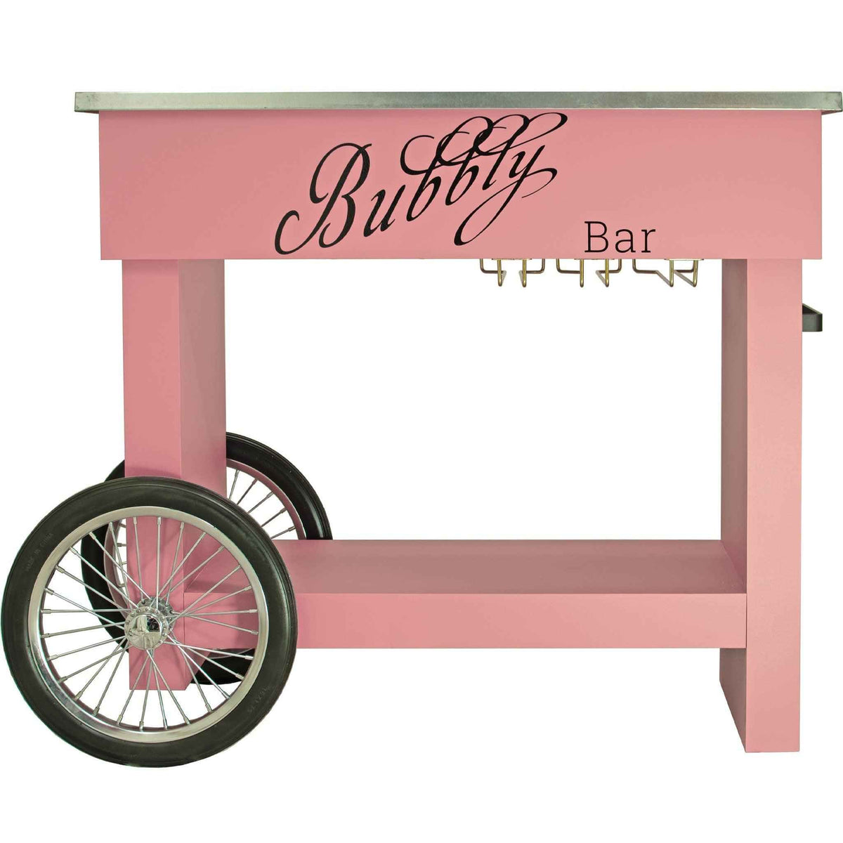 Champagne & Wine Bar Cart - Lee Display