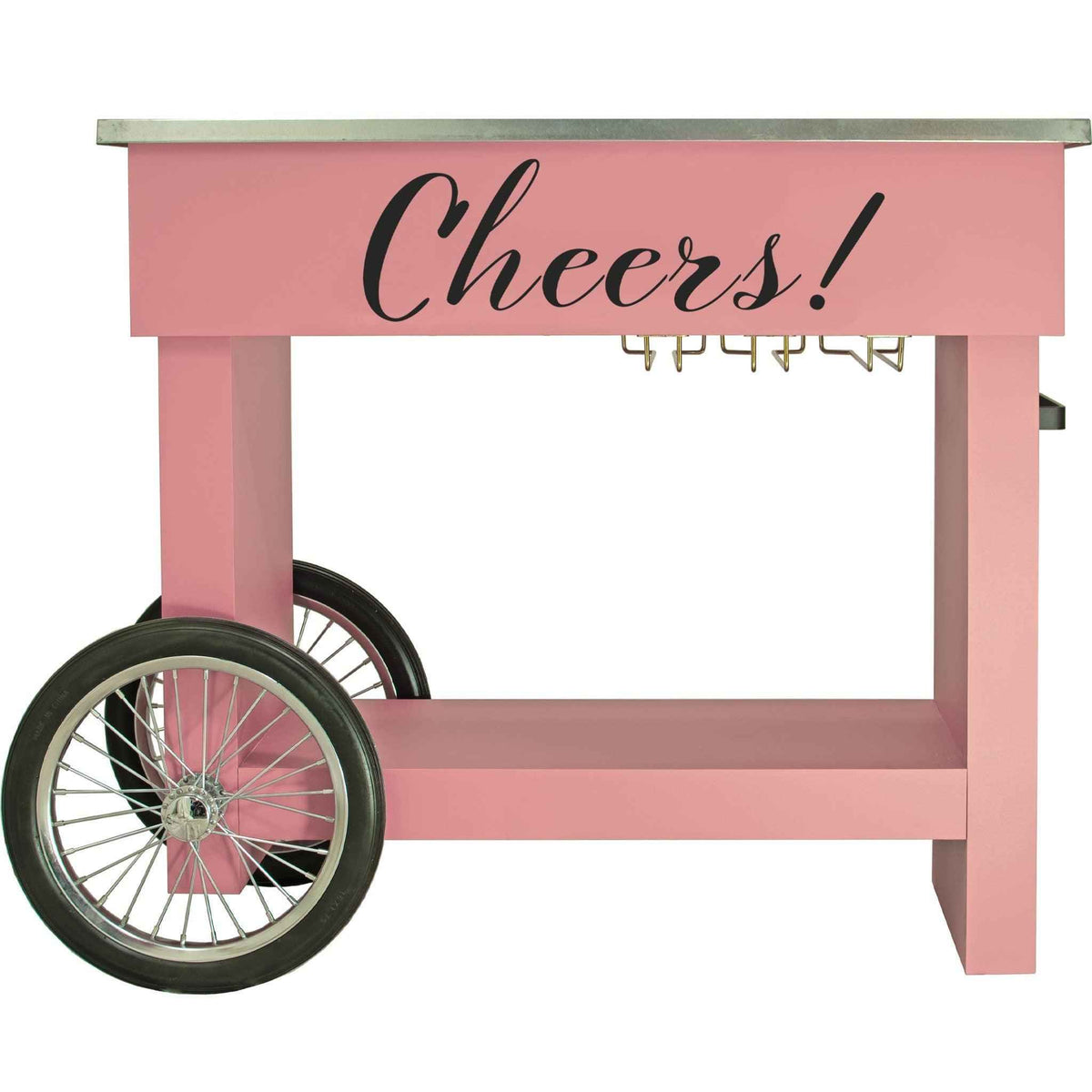 Champagne & Wine Bar Cart - Lee Display