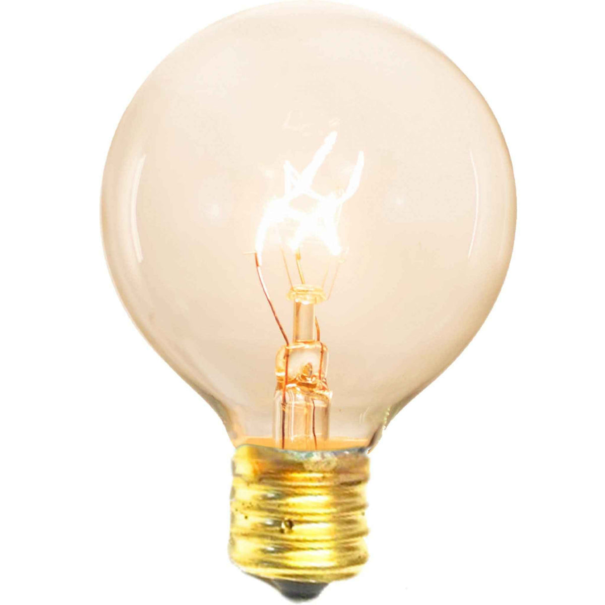 Clear G50 Globe Light Bulbs - Lee Display