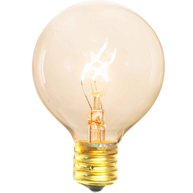 Clear G50 Globe Light Bulbs - Lee Display