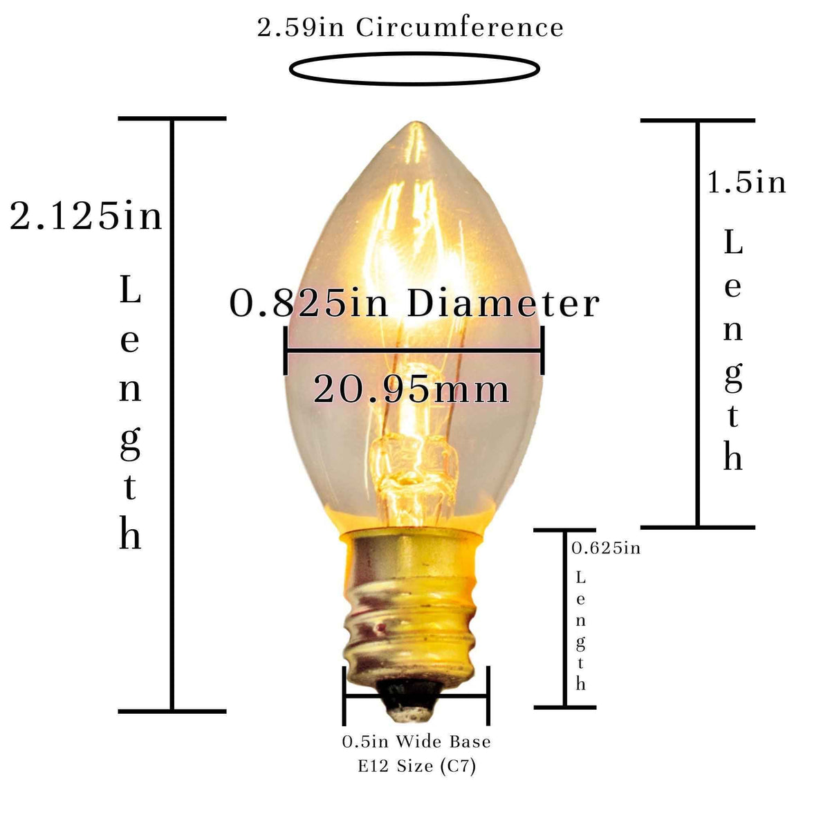 Clear Light Bulbs - Lee Display