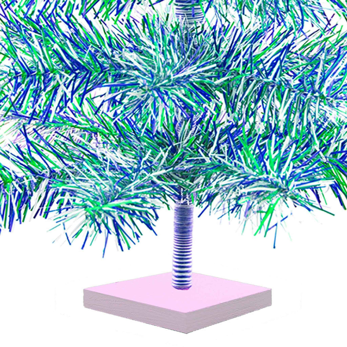 Earth Day Firework Tinsel Trees - Lee Display