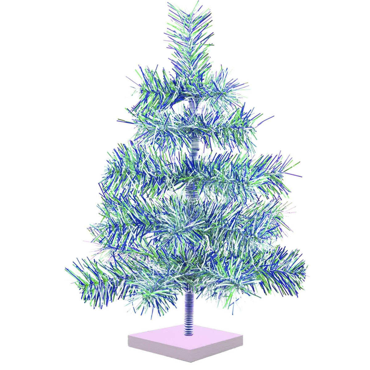 Earth Day Firework Tinsel Trees - Lee Display